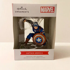 Hallmark Christmas Ornament Captain  America Marvel New